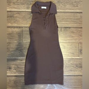 BABATON - Sculpt collard mini dress - WORN ONCE